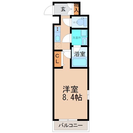 吹上駅 徒歩1分 2階の物件間取画像